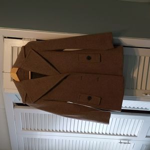 Camel peacoat from Calvin Klein